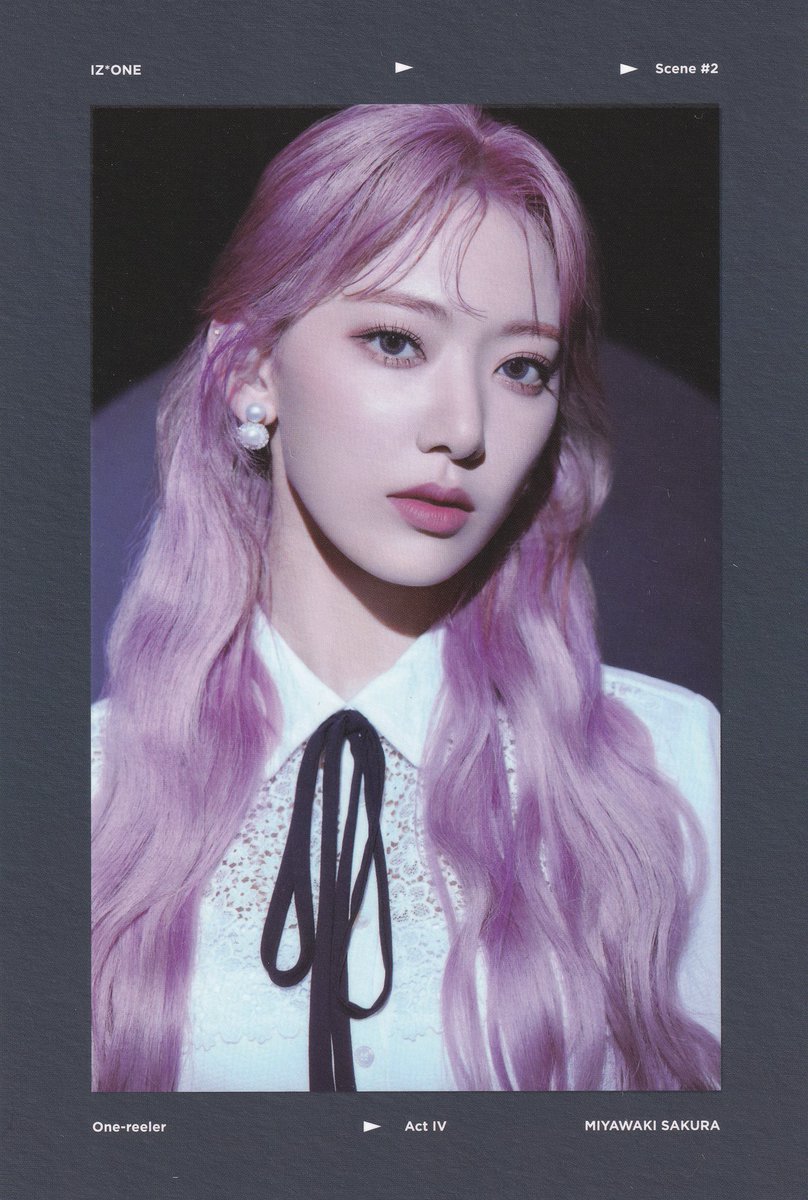 One-reeler Act IV mini 4th Cover Postcard Movie Series Scan #宮脇