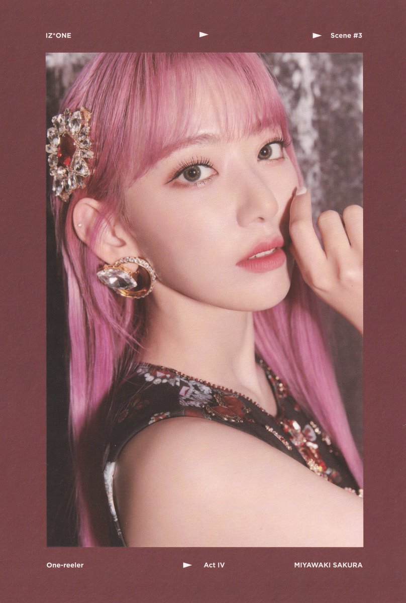 One-reeler Act IV mini 4th Cover Postcard Movie Series Scan #宮脇