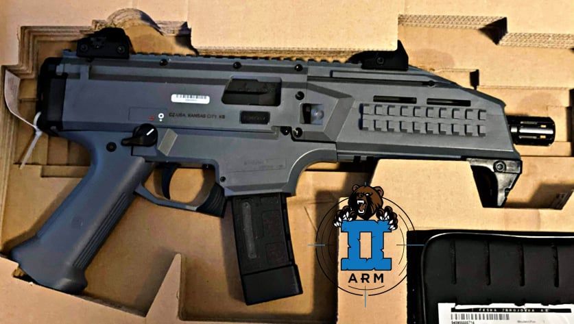 Bear2ArmLLC's tweet photo. “ CZ Scorpion 9mm Battleship Grey Pistol”

#veteranowned #gunstore #bear2arm #2amendment #gunconnect #gunsafety #concealedcarry #pistols #gunporndaily #czscorpion #9mm #pewpewlife #9mmpistol #gunsofig #gunrange #dailygundose #weaponsdaily #firearms #thegunlife https://t.co/D20pMYYFH4