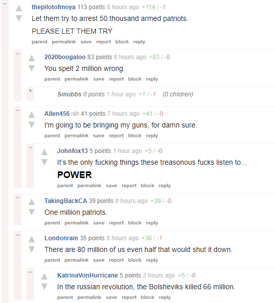 Trump supporters are planning on being heavily armed in DC on Jan 6, to "arrest" Congressmen who accept Biden's victory or just to intimidate.