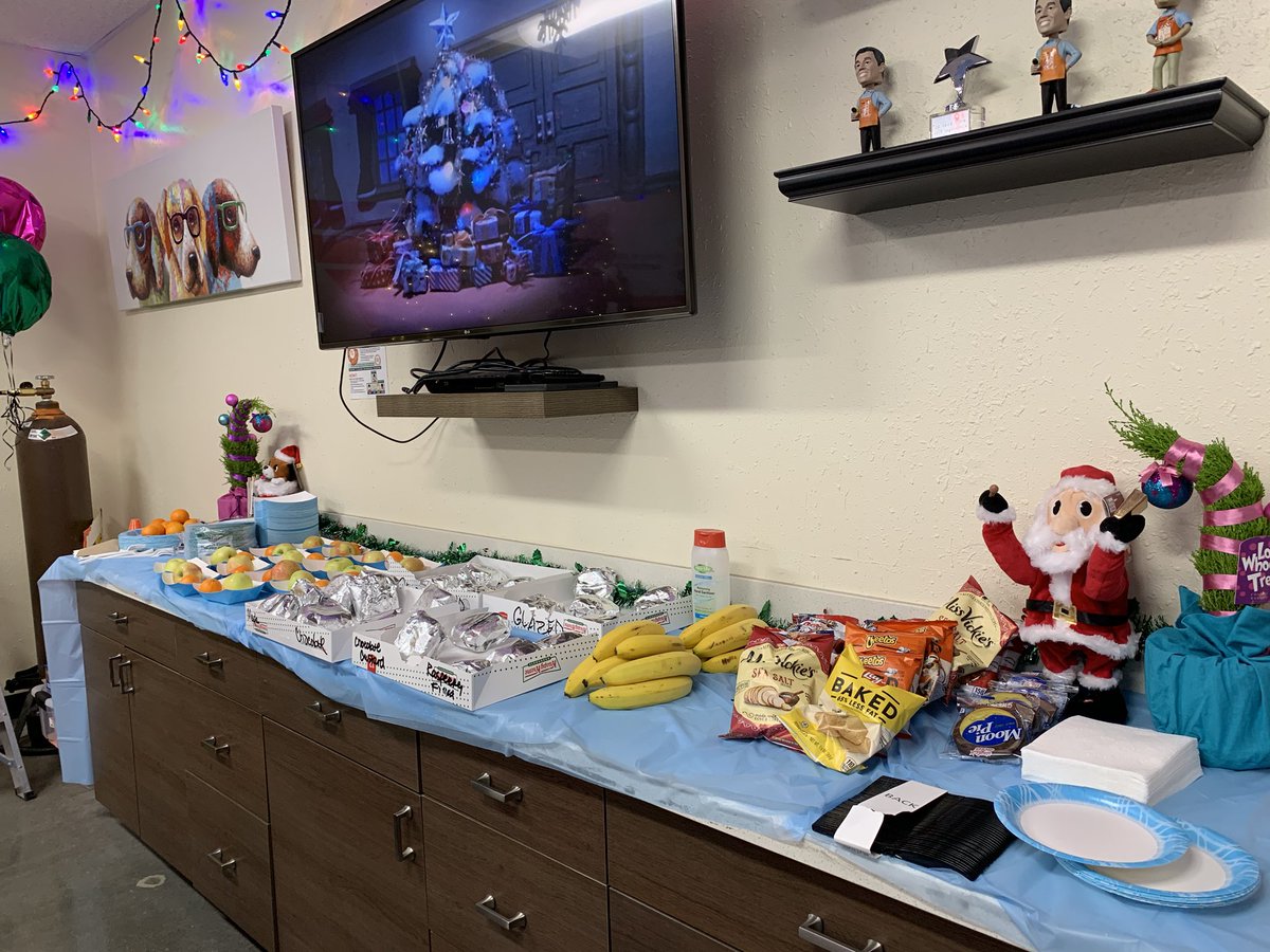 Day 2 of the holiday party and raffle