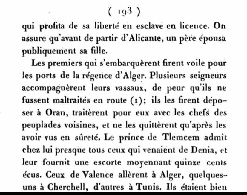 Après plusieurs siècle de domination musulmane les Catholiques prendront le pays des musulmans.Les « morisques » comme ils sont appellé se refugeront dans les terres d'islam avec une majorité en Algérie, où des villes seront établies pour les accueillir: