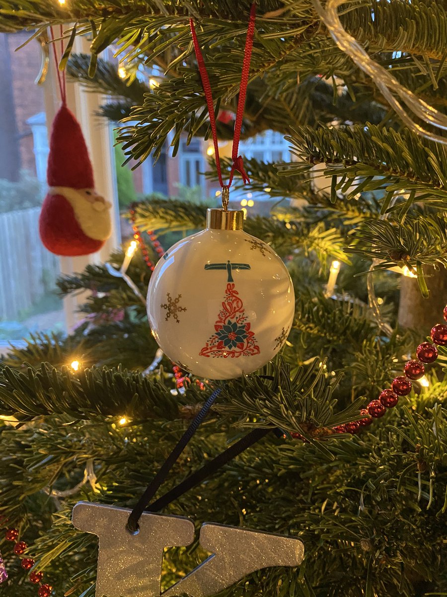 2020’’so bauble addition from @LoveoftheNorth 😍😍😍 Can’t get back to the North East this Christmas, so bringing a bit of the North East to us! #ShopSmallUK #geordieandproud #feelingfestive