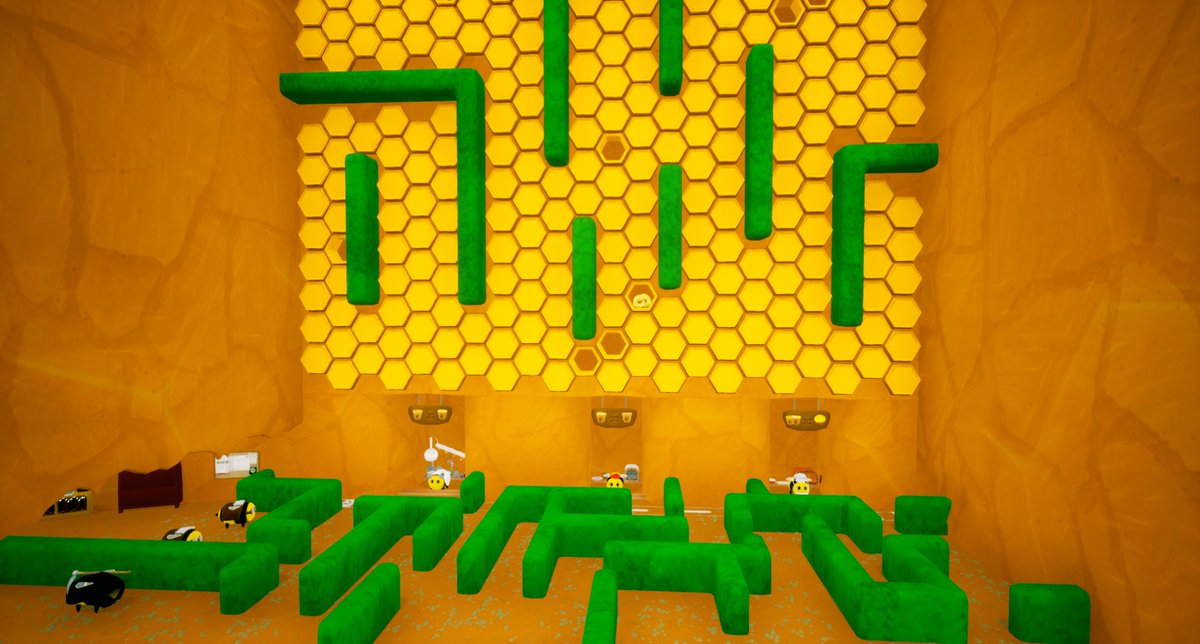 HiveMind_Game's tweet photo. Get lost in the honey!

Update coming 20th Dec!
🐝https://t.co/a1H38hsNOp🐝

#hivemind #gamedev #indiedev #indiegamedev #solodev #indiegames #indiegame #indieworldorder #coop #partygame #3d #3dmodel #bees #steam https://t.co/HEt9p5tFCZ