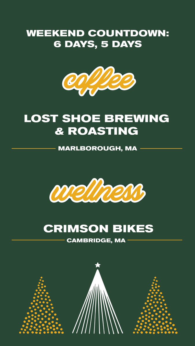 Day 6, and 5 tomorrow: coffee, &amp; hobbies/wellness! #shoplocal #SupportSmallBusinesses