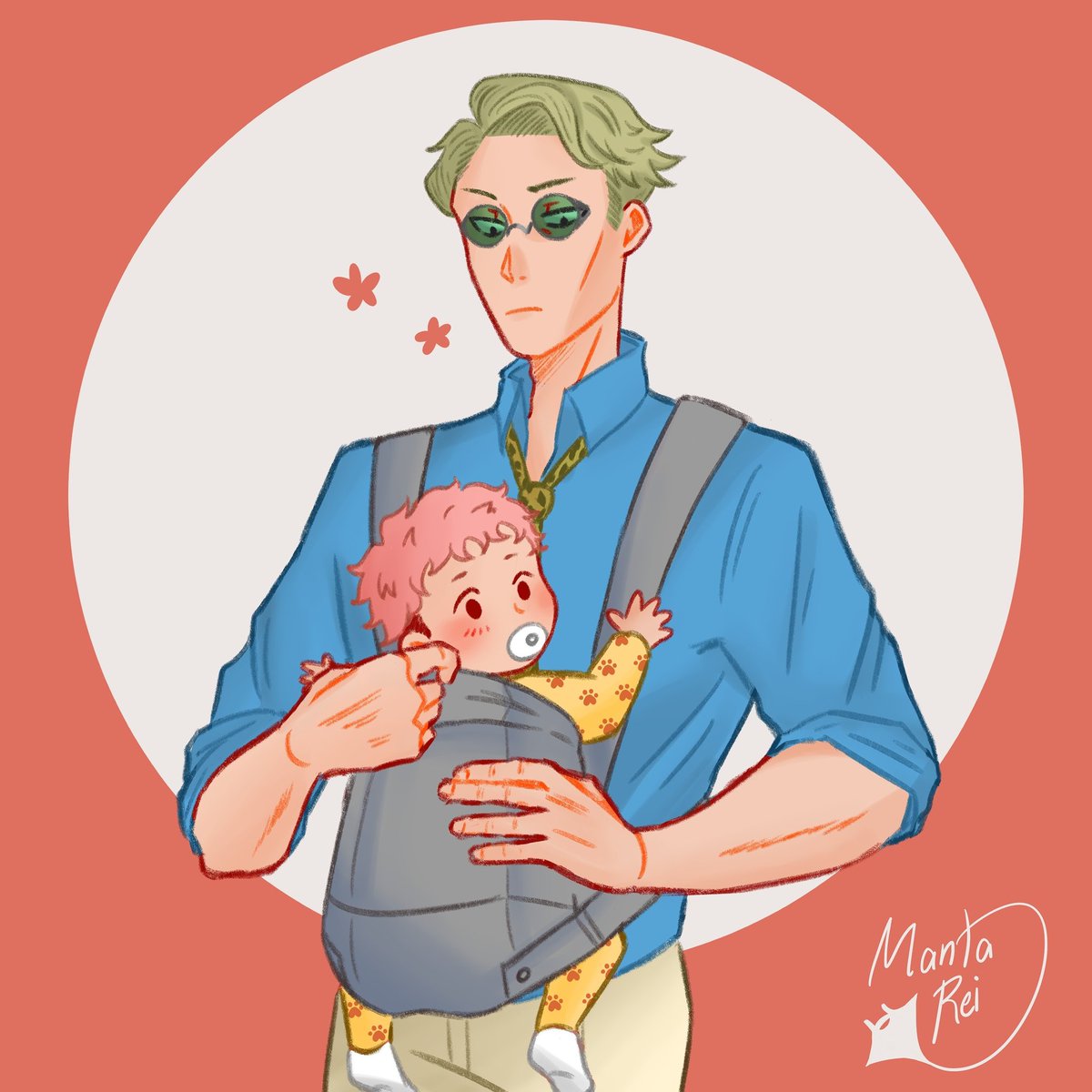 Single dad nanami and a ball of sunshine ✨✨

#jujutsukaisen #jujutsukaisenfanart #jjk #nanamin #itadori
