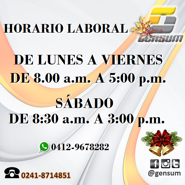 🔸 DE LUNES A VIERNES
DE 8:00 am hasta las 5: pm
SÁBADO
DE 8:30 am hasta las 3:00 pm
•
Don Julio Centeno de #Valencia , frente a Oro Cauchos Láser del Big Low Center.

#ferretería #horario #horarionavideño #construccion #remodelacion #articulosferreteros #Alimentos #venezuela