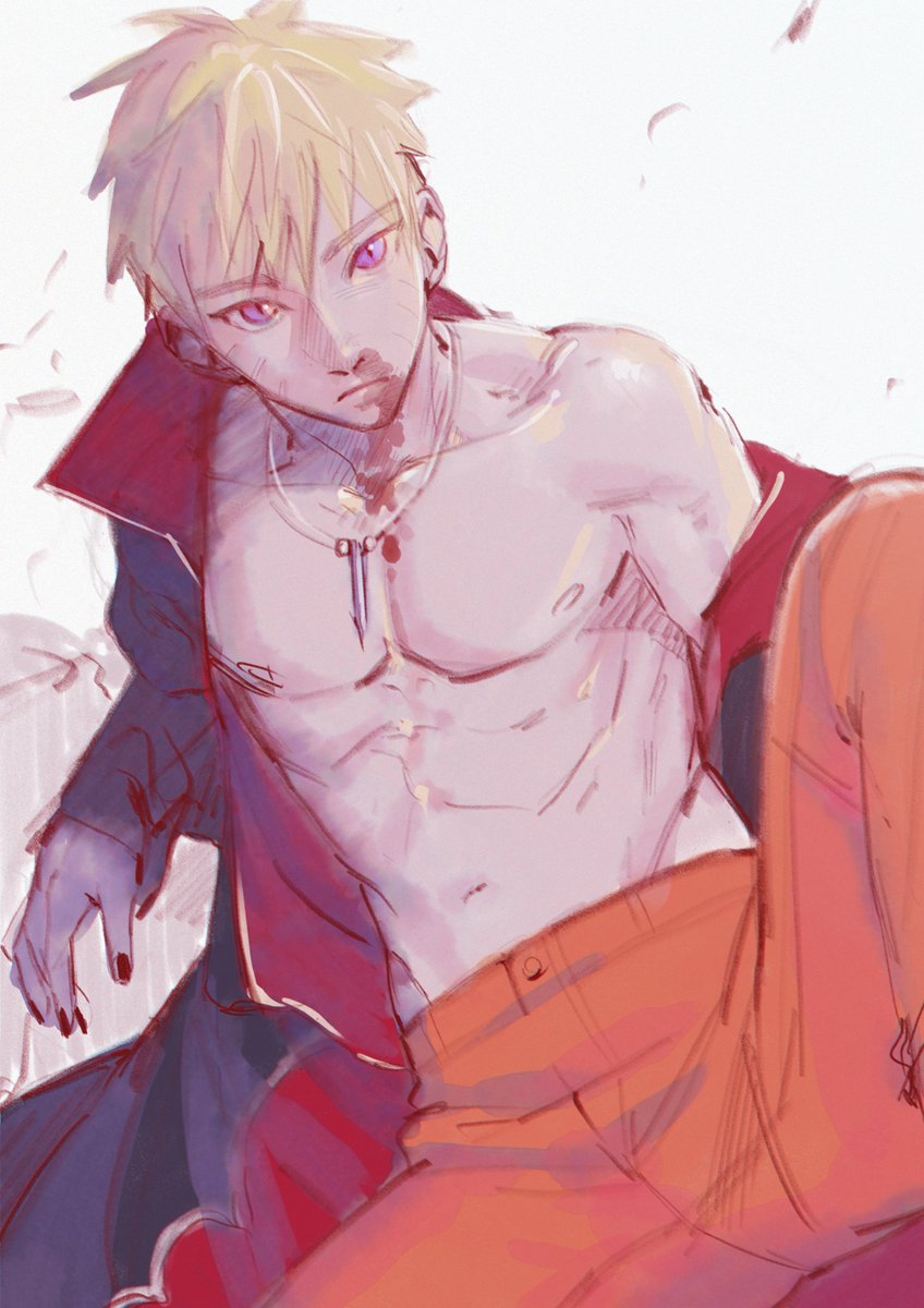 ebdwl123's tweet image. 잡힌 아카츠키나루토 끄적