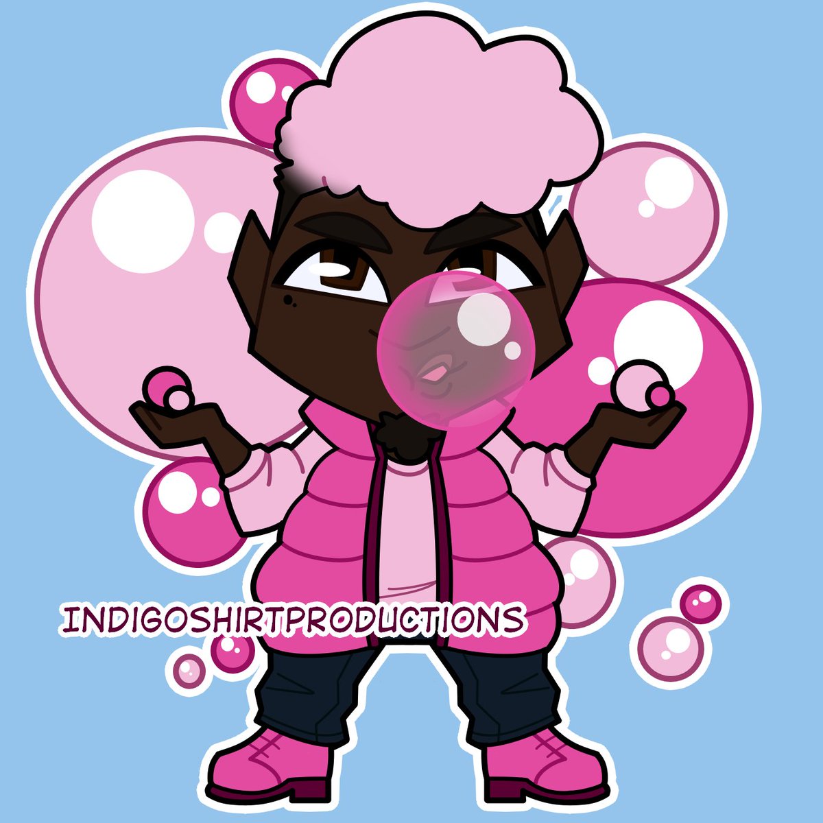 IndigoShirt's tweet photo. Now some never before seen characters from the Candy Crew! Starting with Bubba Gumson, oldest of the Gumson brothers. He likes Bubblegum and Kandi Hart, but Kandi doesn't feel the same.
#chibi #originalcharacter #digitalart #SmallArtistSaturday https://t.co/kfwBit0Q4i