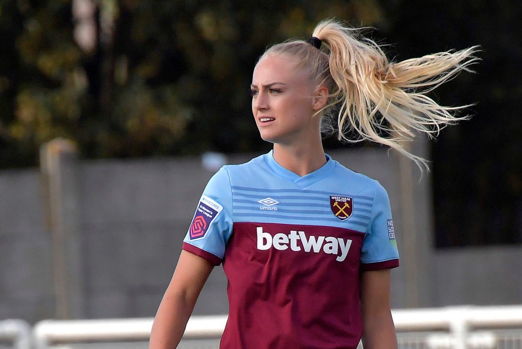 Alisha Lehmann, player of West Ham United, says that, "In women's football, it's perfectly normal for people to come out. It doesn't change anything." Meaning that sexuality does not matter in the sport, just if you're good at it or not.