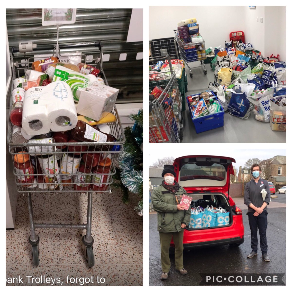 NO06 Foodbank Friday last of the year .. generosity of customers and colleagues amazing as always 👏👏👏Merry Christmas 🌲☃️🎉🎅<a href="/maria_dryburgh/">Maria dryburgh</a> <a href="/coopuk/">Co-op</a> <a href="/CoopColleagues/">CoopColleagues</a> #itswhatwedo☃️