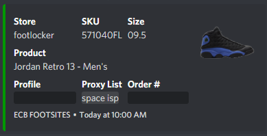 Only took 18 seconds to hit this Free ACO $lot with <a href="/EasyCopBots/">EasyCop</a>  and @SpaceProxies_  💨

Free and  CHEAP ACO on all drops in <a href="/SoleSpplyCo/">Sole Supply Co.</a>