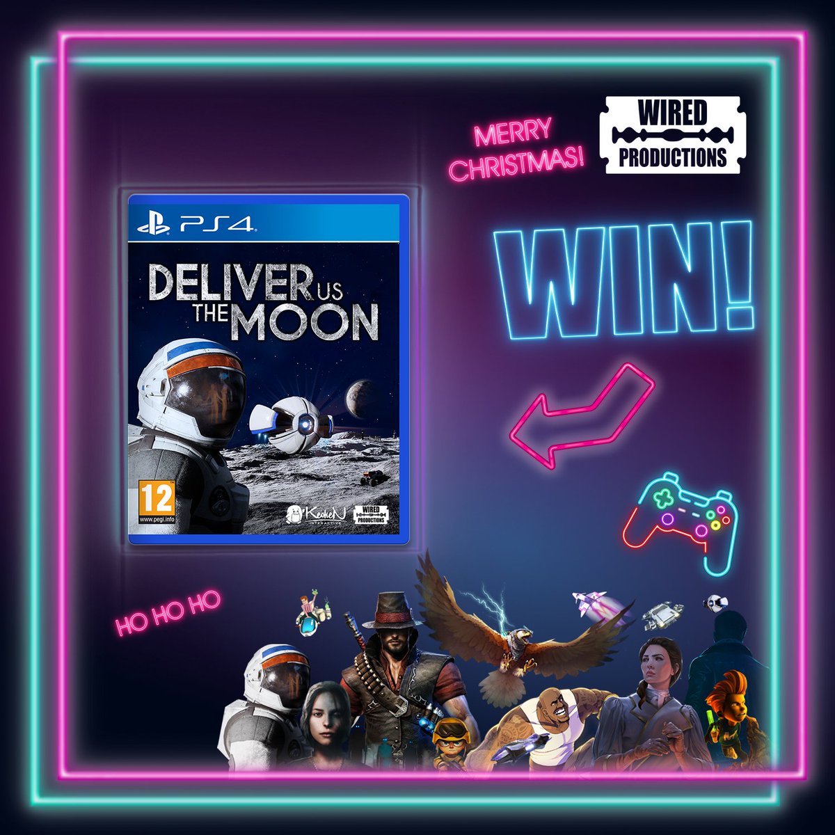 WiredP's tweet photo. ๐3 Days until #Wiredmas ๐
For todays Wiredmas treat we're delivering a Deluxe edition of #DeliverUsTheMoon!
1๏ธโฃ Follow us
2๏ธโฃ Retweet with #Wiredmas & your platform of choice
3โฃ We'll pick a winner tomorrow!
#COMPETITION Ends 2pm 23/12
#Giveaway https://t.co/6aXUcIufc3