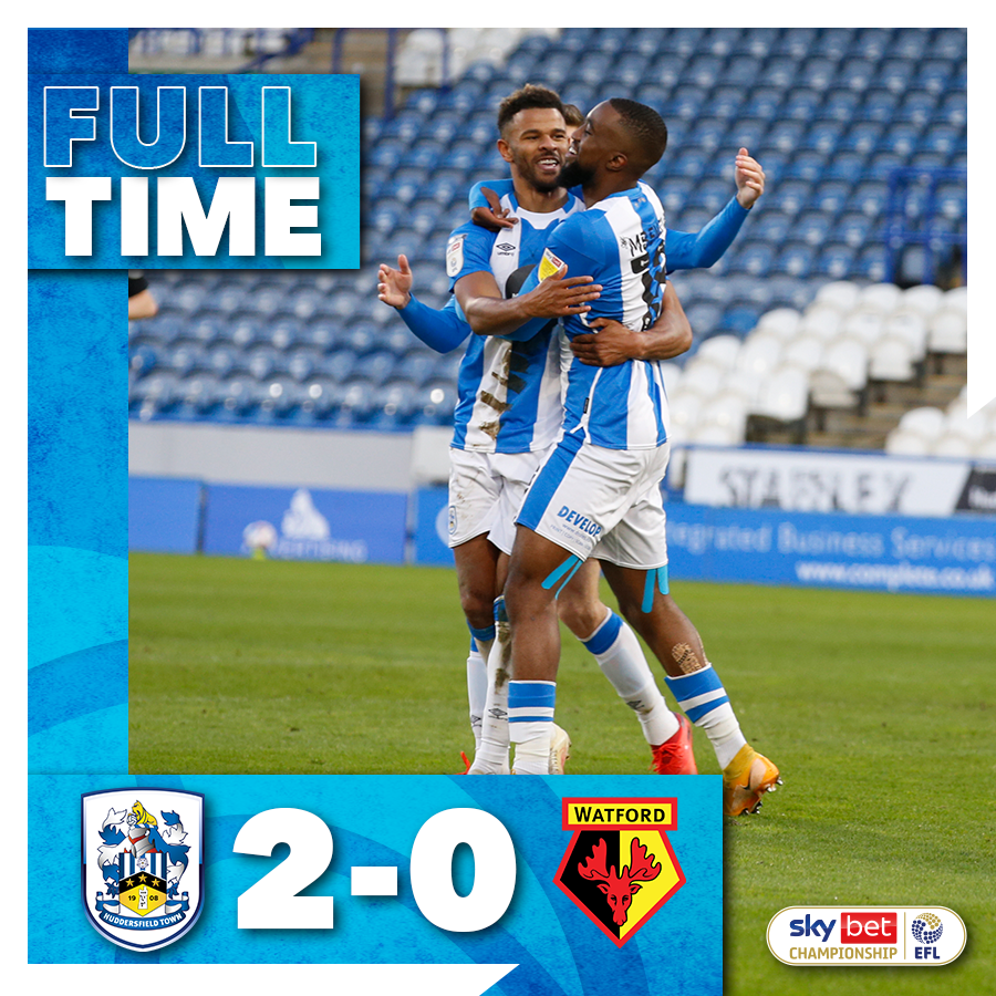 90' FULL-TIME #htafc 2-0 #watfordfc: Another brilliant home performance!

Superb, lads!