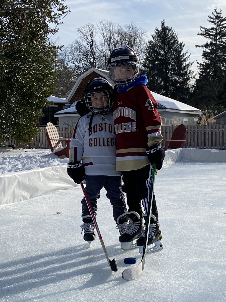 Early morning skate here in NJ. Go @BCHockey!! <a href="/Buccigross/">BucciOT.Com</a>