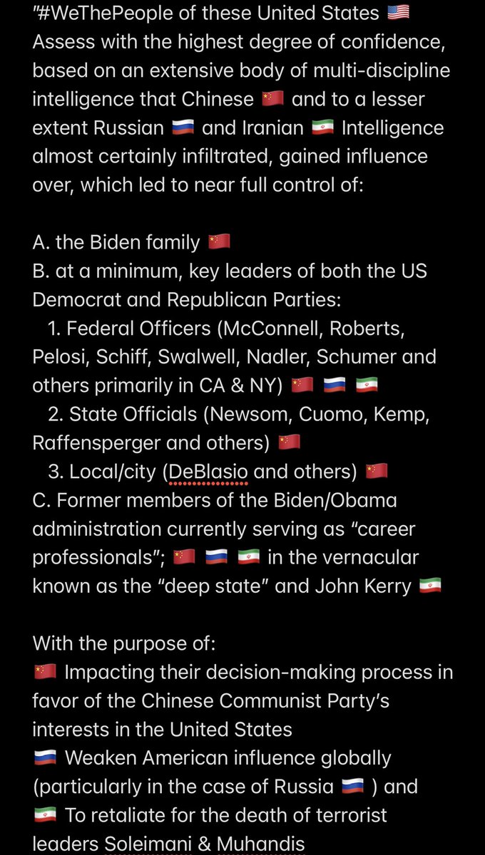 After all of the above, the States Legislatures, US Congress & the States/Federal Courts will come to realize that  #WeThePeople-in the nic of time-were able to expose the most fraudulent, manipulated & corrupted election in our nation’s history & in the process save our Republic!