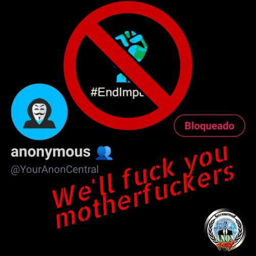 ZugatzAnon's tweet photo. #opfakeanons #anonymous #anonfamily https://t.co/BCFPCJ4Bm1