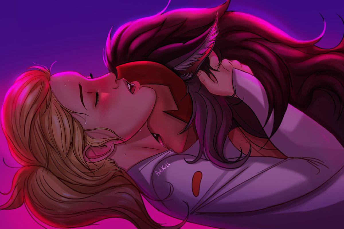 The 4 #catradora color pieces I did, thought it would be fun to see them al...