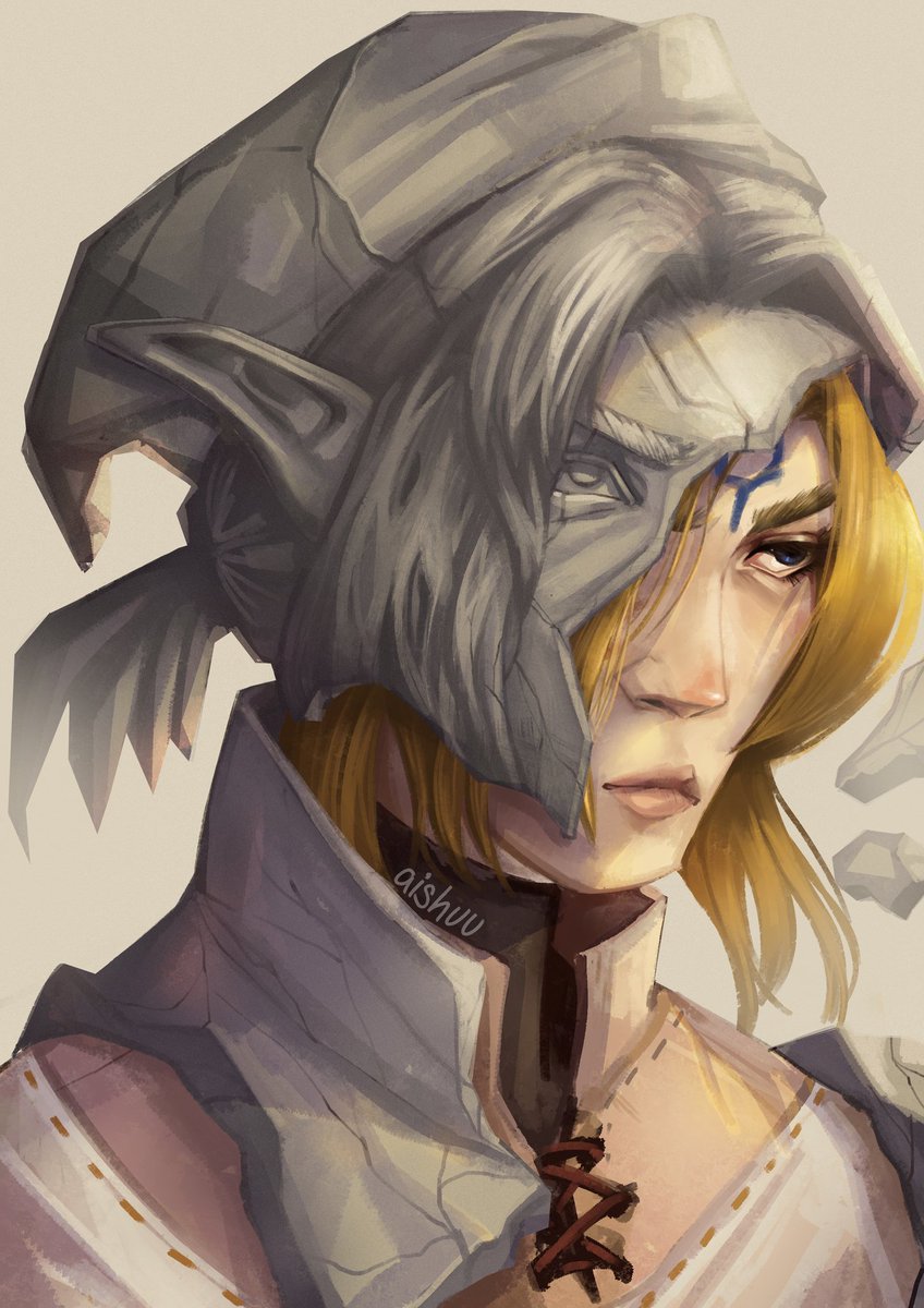 aishuucream's tweet photo. My Time piece for the Linked Universe zine dedicated to Jojo, the wonderful creator of this au! It was such a blast, im so glad i could participate! #LegendOfZelda https://t.co/trOhiIbfag