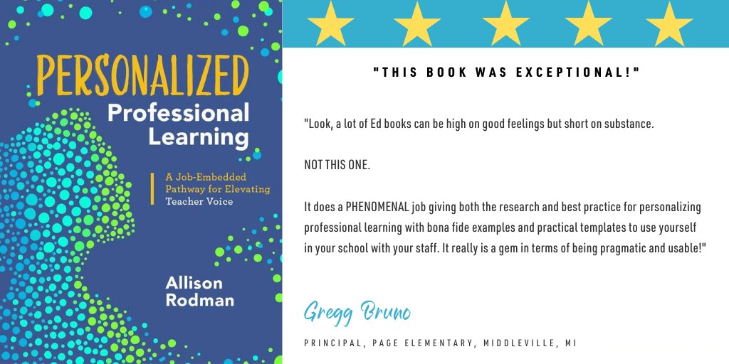 thelearningloop's tweet photo. Need support personalizing professional learning, especially as we continue navigating hybrid and virtual spaces? 

📘 This book will show you how - step-by-step with planning guides and action tools: https://t.co/2YYKaQJli6 

#profesionallearning #personalizedPL #PD https://t.co/zz7v0lh4UL
