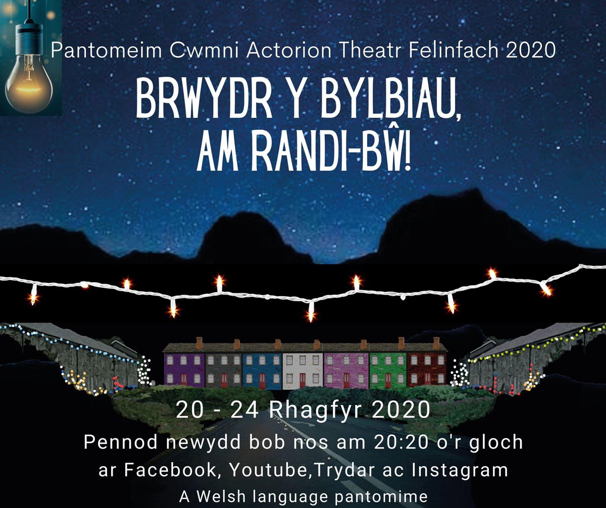 AD OGYDD / PLEASE RETWEET        ‼️🎄Dyma'r linc i wylio Pennod 1af Panto Rhithiol Theatr Felinfach
Here's the link to the 1st episode of <a href="/TheatrFelinfach/">Theatr Felinfach</a>’s Digital Panto🎄‼️
amam.cymru/theatrfelinfac…
