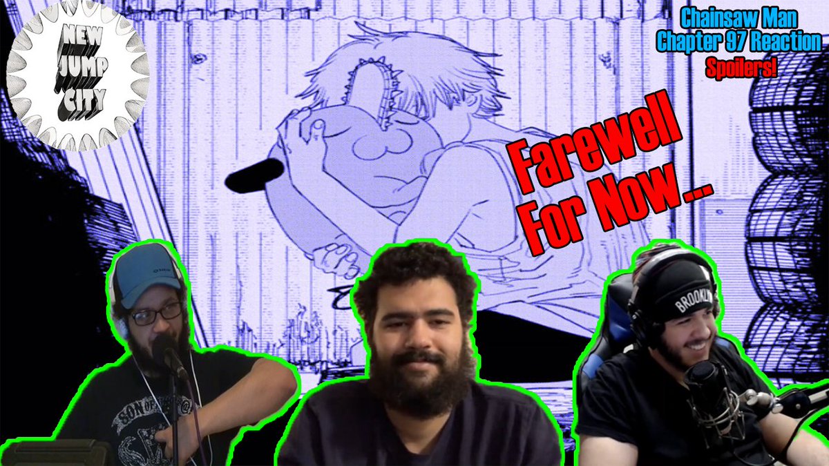 NewJumpCity's tweet photo. Hugging the Devil | Chainsaw Man FINALE Reaction
Link --> https://t.co/BXFo9jdzOh

#podcast #YouTube #manga #anime #ChainsawMan #ChainsawMan97 #finale #reaction https://t.co/PO8SsEhtg2