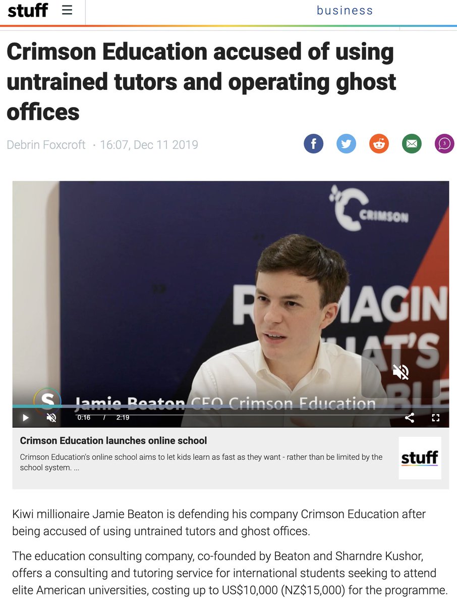 So let's quickly dispense with the most obvious group of consultants: Independent Education Consultants (aka private college counselors). There is story after story on exorbitant rates and shady practices long before Varsity Blues.