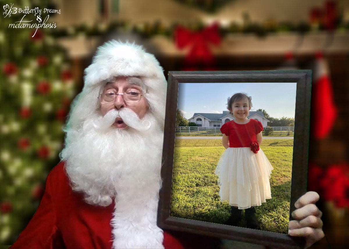 BflyDreamsParty's tweet photo. Introducing our Digital Photos with Santa! Contact us for more information on how to add some magic to your little one’s holiday season! #PhotosWithSanta #Christmas #ChristmasCard #HolidayPhotos https://t.co/E2ZZ6yT338