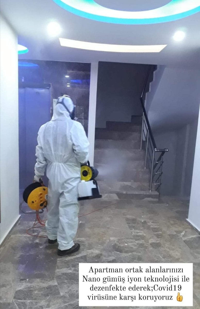 Dezenfektasyon Hidroğen Perixid Gümüşiyonu olup Etken maddesi %99 Yok etmektedir Oksijen suya dönüşerek yıkımlanır Ayrıca temizliğe gerek duyulmaz Ayrıca kristal ve kapsulu sayesinde koruma sağlar Arayın Görüşelim ☎️ 0530 403 39 34