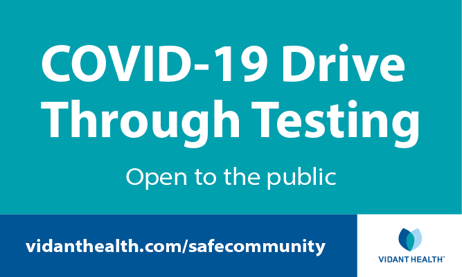 Vidant Health is proud to do its part to serve eastern North Carolina during the COVID-19 pandemic. Part of our response has involved a robust and state-of-the-art testing program, including a drive-up testing site in Greenville. To learn more, visit vidantverified.com/covid-19-commu…