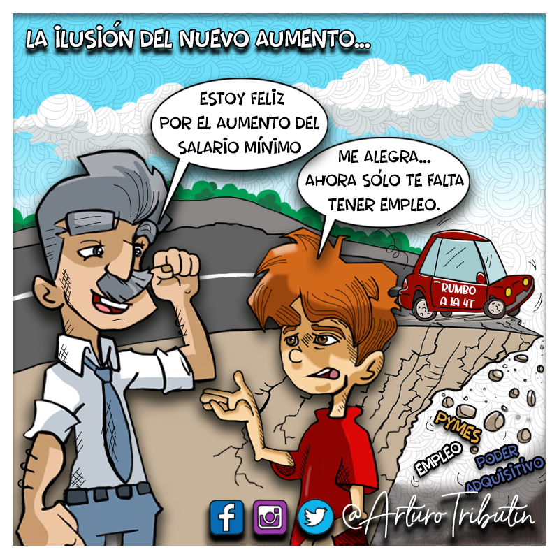 atributin's tweet photo. La 4T aumenta el salario cuando los niveles de desempleo son históricos #SalarioMínimo #SalarioMinimo2021 #salariominimo #4taTransformacion https://t.co/jlK6PSoDhC