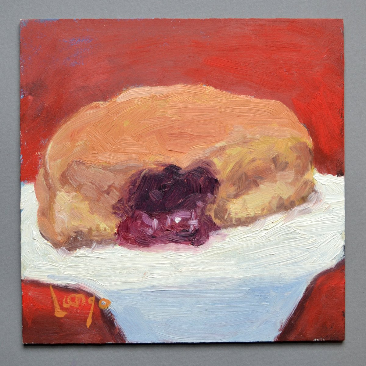 SmileCre8Repeat's tweet photo. Who wants some? Is the jelly doughnut be your favorite?
This is actually a small oil paining by artist Tony Luongo
https://t.co/jN26gQ1Vx5
#luongoart #smilecreaterepeat #oilpaint #art #oilpainting #painting #artist #artwork #oilonpanel #paint #contemporaryart #oil #fineart https://t.co/w6jQFKFTzp