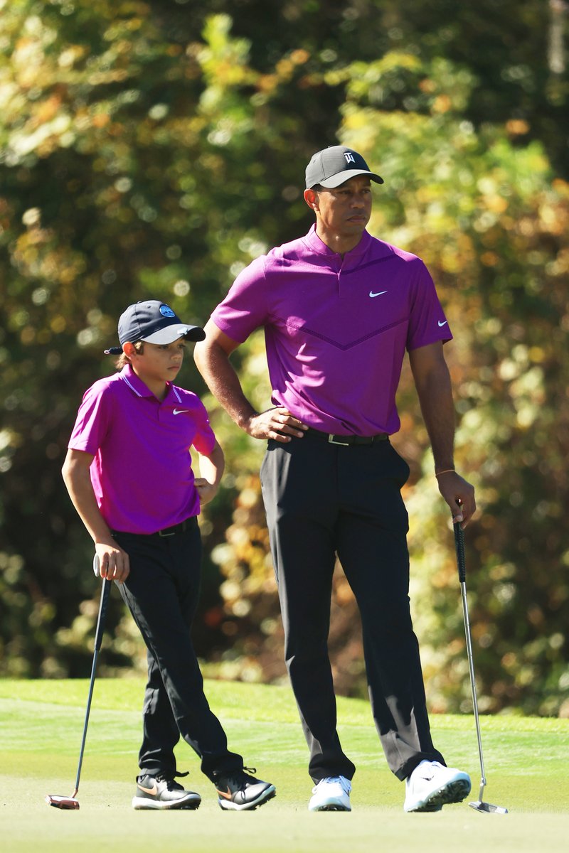GolfDigest's tweet photo. Big 🐅. Little 🐅. https://t.co/8KajHISfPY