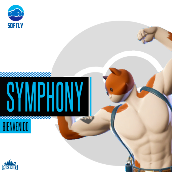 Softly_team's tweet photo. Damos la bienvenida a Symphony esperamos que demuestres tu mejor nivel!!☁️
#SoftlyUp #bienvenido #Fortnite https://t.co/uwVwJkONK9