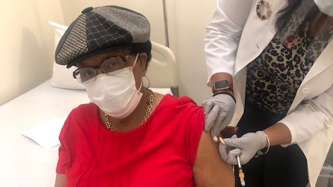 RepAdams's tweet image. I took the COVID-19 vaccine today because it’s safe and effective. I feel fine with no side effects. Both parties are getting vaccinated so we can reopen our country.

I encourage everyone to take the vaccine when they’re able to - if not for you, then for your fellow Americans.