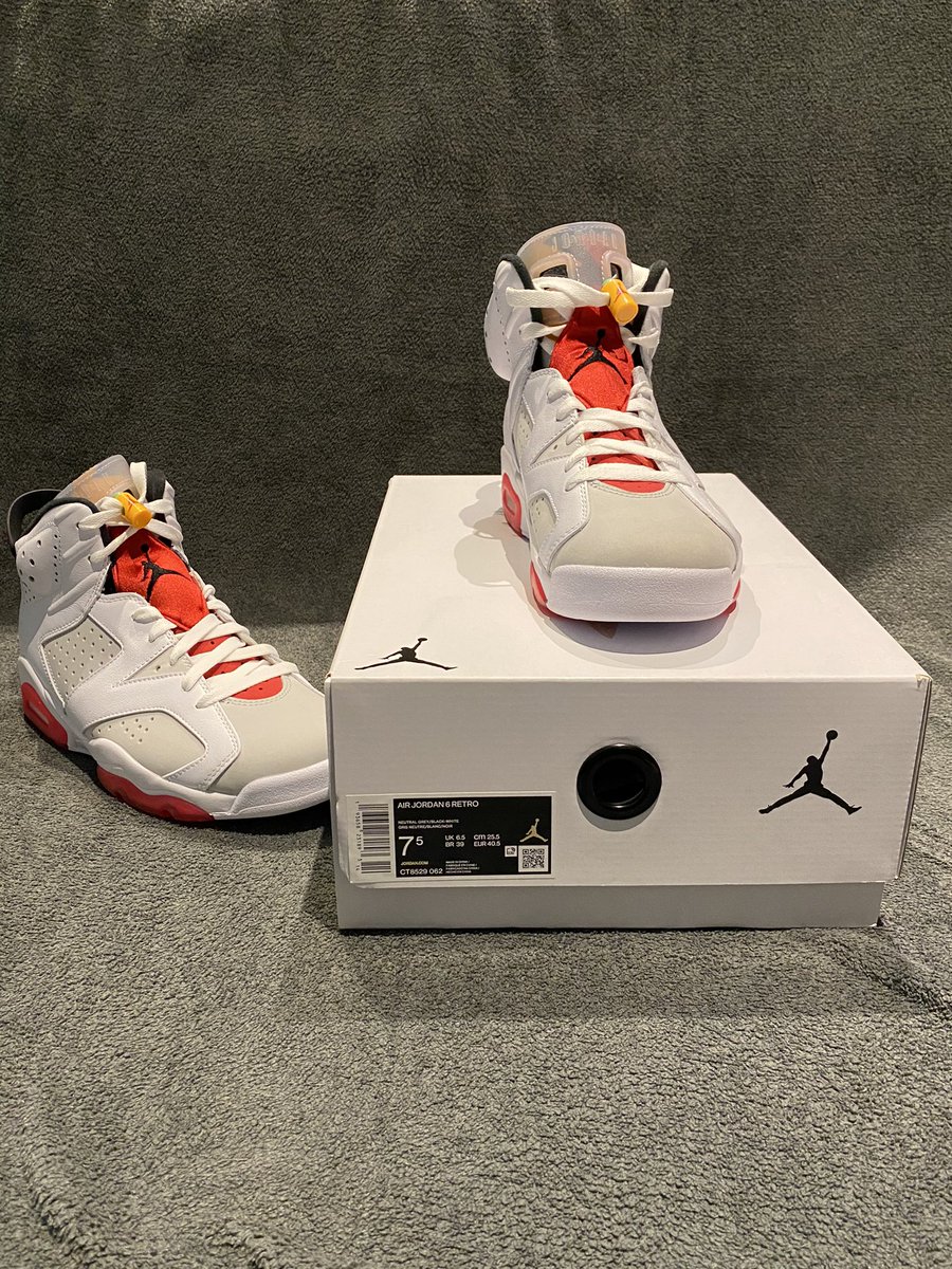 KicksByEll's tweet photo. ✅JORDAN 6 RETRO HARE ✅
SIZE 6.5 UK
COLLECTION OR DELIVERY(AT A COST)
DM ME FOR ENQUIRES https://t.co/nyY22yJW7Z