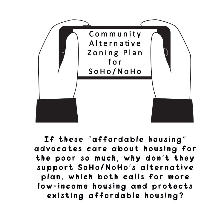 if a “housing advocate” only backs the developers plan and not the community’s plan .... they are technically still a housing advocate. but housing for who?