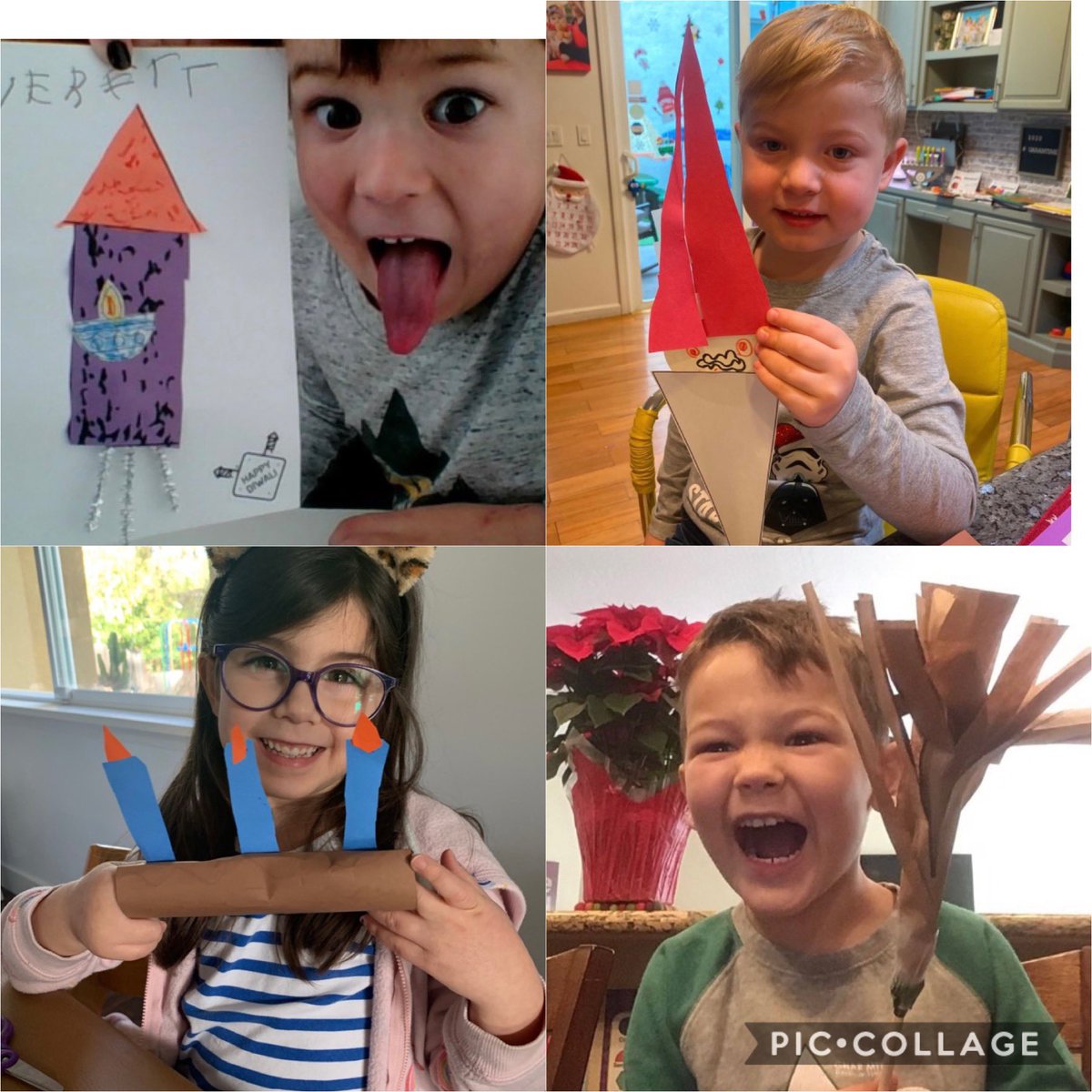 JadeUrenda's tweet photo. December in TK what a whirlwind you’ve been! We traveled to ten different countries learning about Holidays Around the World ✈️ 🌎.
Made countless crafts and even had a special Zoom session with Santa himself! 🎅🏼🎄

#urendasunicorns #martinezSanta @jseroadrunners https://t.co/DBWop9o2j1