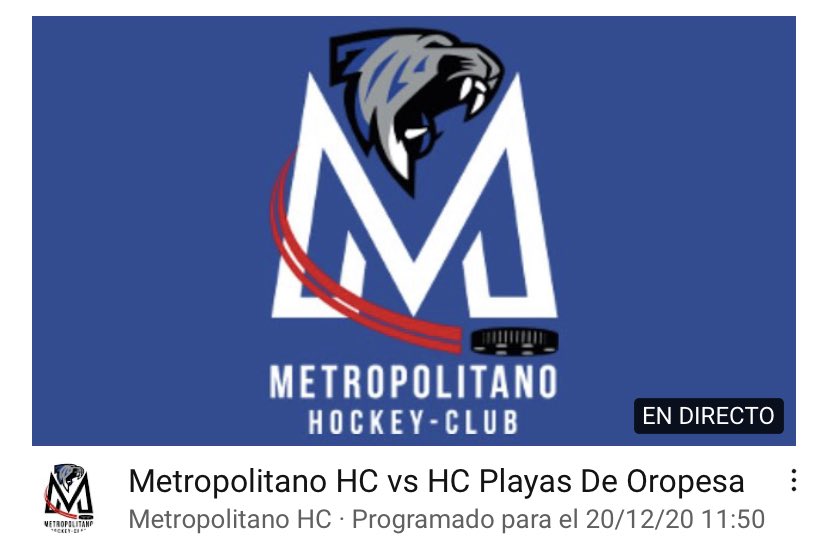 metropolitanohc's tweet photo. Mañana @metropolitanohc vs @orcashc En directo en nuestro canal https://t.co/uXpelG5LIo vía @YouTube https://t.co/kUeAGLoCmd