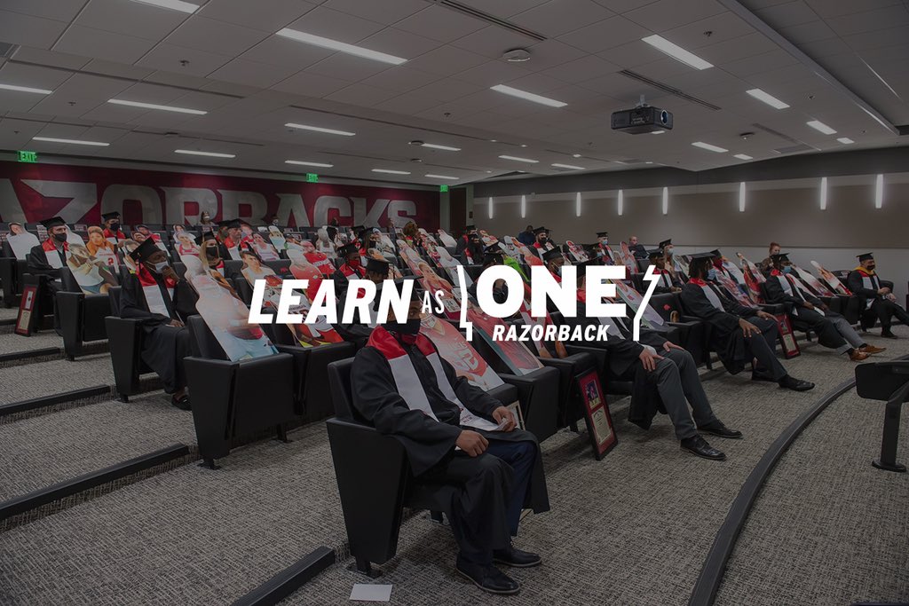 ArkRazorbacks's tweet photo. Last week we honored them and today many of them will join other @UArkansas graduates in walking across the stage at commencement. Congratulations!
#LearnAsOneRazorback https://t.co/vbVJinjFD9
