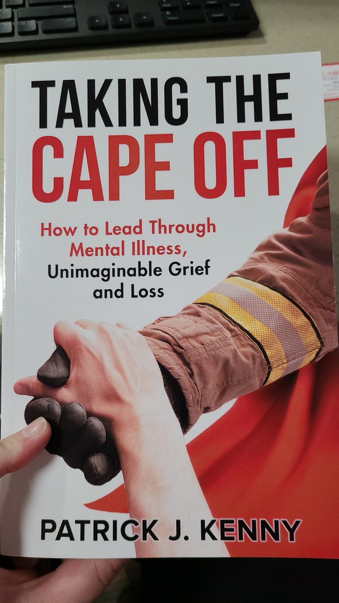 LegacyH_F's tweet photo. This book is hitting home more than I anticipated, but definitely recommend for anyone who has suffered loss - especially those of us in #Fire and #EMS who have that drive to care for and fix people. 
#personaldevelopment #professionaldevelopment #loss #grieving https://t.co/I9sO7UQeln