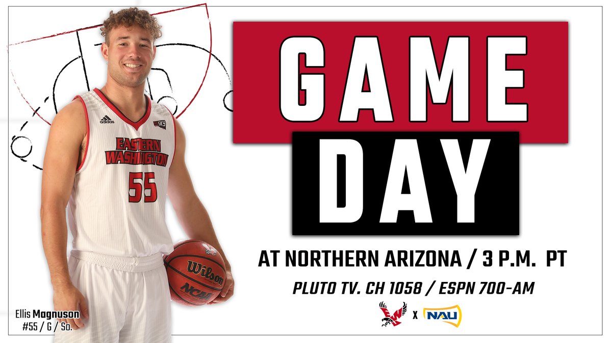 EWUMBB's tweet photo. It's ON! Time to get @BigSkyMBB play started!
πNorthern Arizona
πFlagstaff, AZ
π’3 p.m. PT
π» Pluto TV Ch. 1058 / https://t.co/tnSqOp7tvr
π»ESPN 700 AM / https://t.co/5Wa5eGLkPt
πhttps://t.co/gXkE8sT66A
#GoEags #BigSkyMBB https://t.co/VyJjqvTrpH