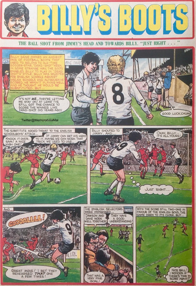 The latest instalment....Billy’s Boots from Tiger & Scorcher(25/2/78)