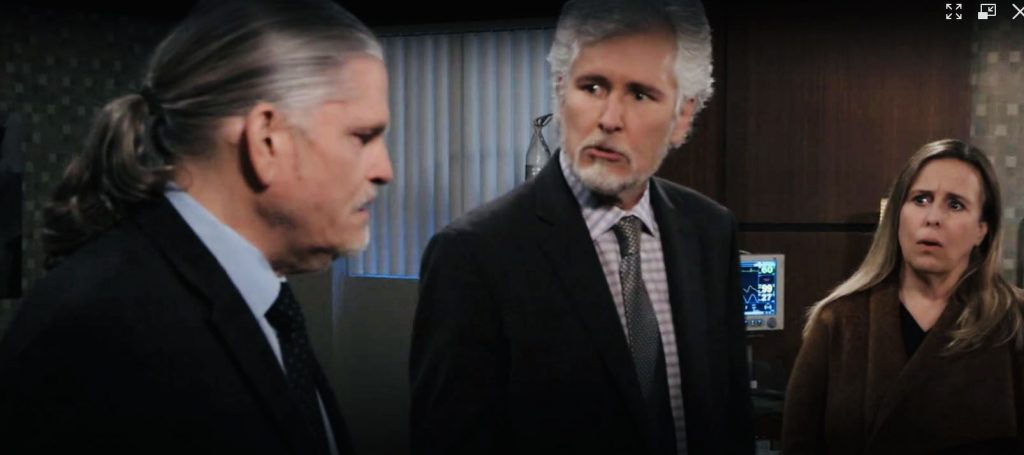 MichaelFairman's tweet photo. GENERAL HOSPITAL: Julian & Sonny's Showdown Ends Tragically; Cyrus Reveals His Past; Curtis & Jordan on the Rocks - https://t.co/0yfRtHDIuw @GeneralHospital
@WilliamdeVry1 @MauriceBenard @jeffkober
@donnellturner1 https://t.co/kYXxjN1dzS