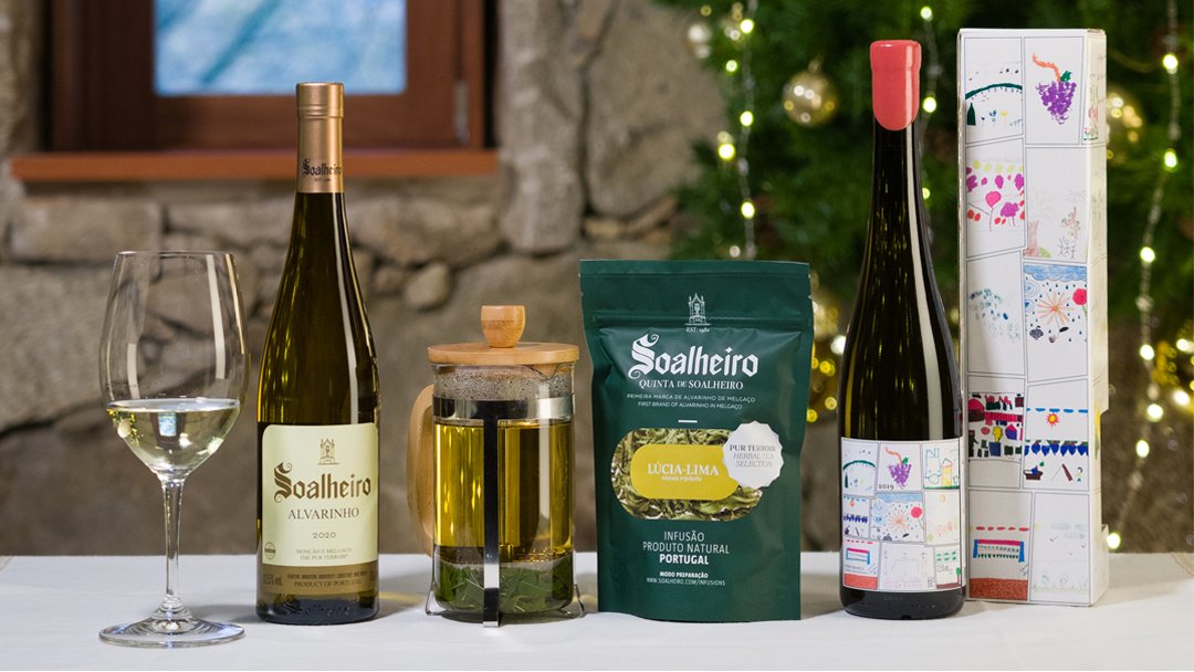 QSoalheiro's tweet photo. This is our Christmas Pack Project Germinar. Germinar is a project that integrates in the vineyard work people with learning disabilities. Part of the revenue of this wine is used to sustain this project that this year already integrated a full time worker.https://t.co/xXSinEqJus https://t.co/pIm0FpdaHh