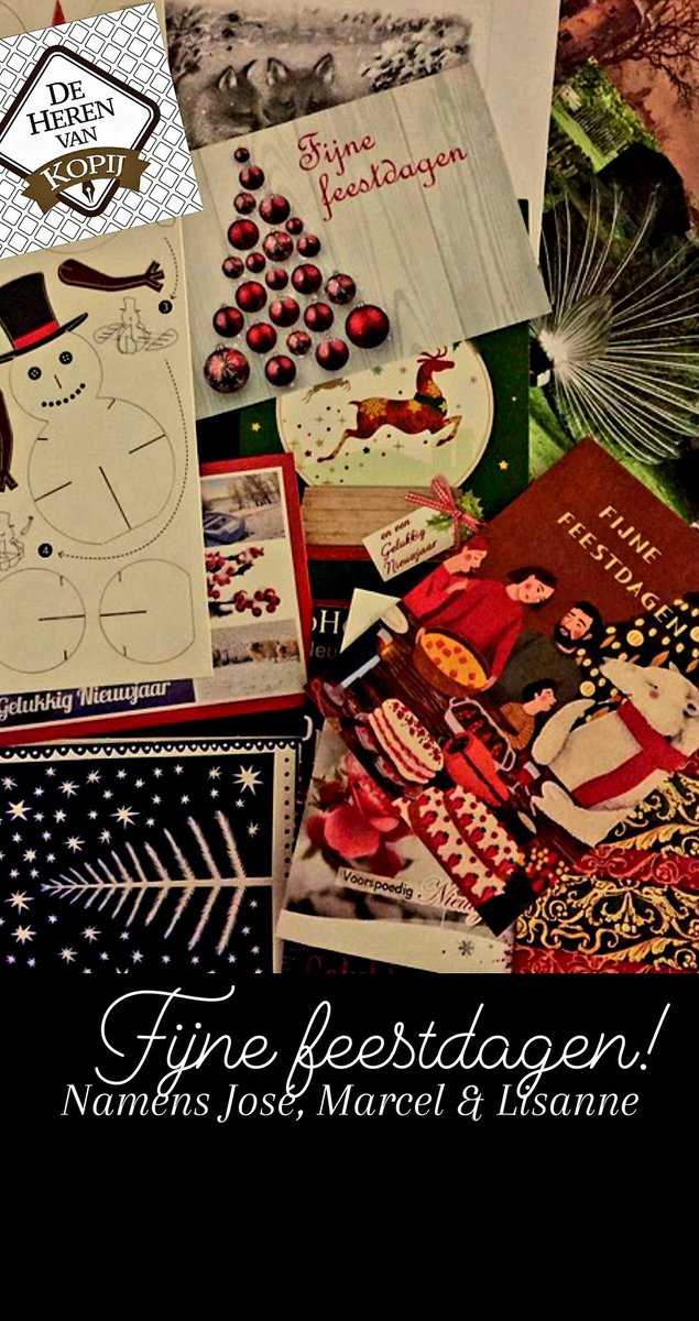 🕯Fijne feestdagen! 💫

De Heren van Kopij: <a href="/marcelmigo/">Marcel Migo</a>, José en <a href="/LisanSpanbroek/">Lisanne Spanbroek 🤝🏻</a> 🌲