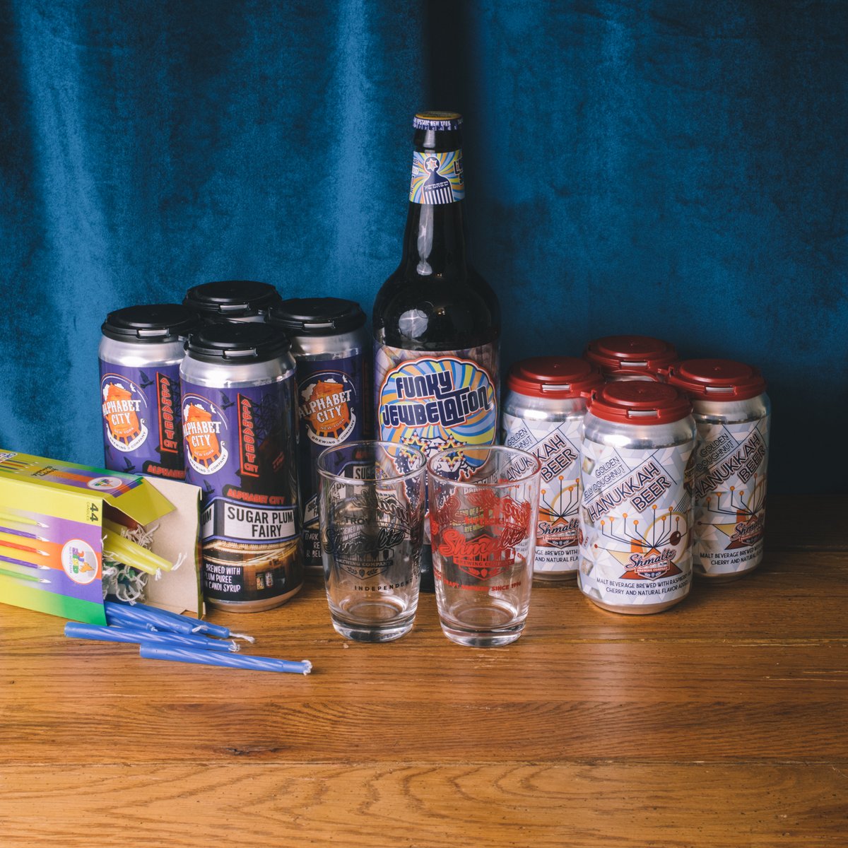 Sugar Plum &amp; Hanukkah - mixed marriage of tastiness.

#christmas #hanukkah #beerduo #tasty #craftbeer #holidays #giftidea