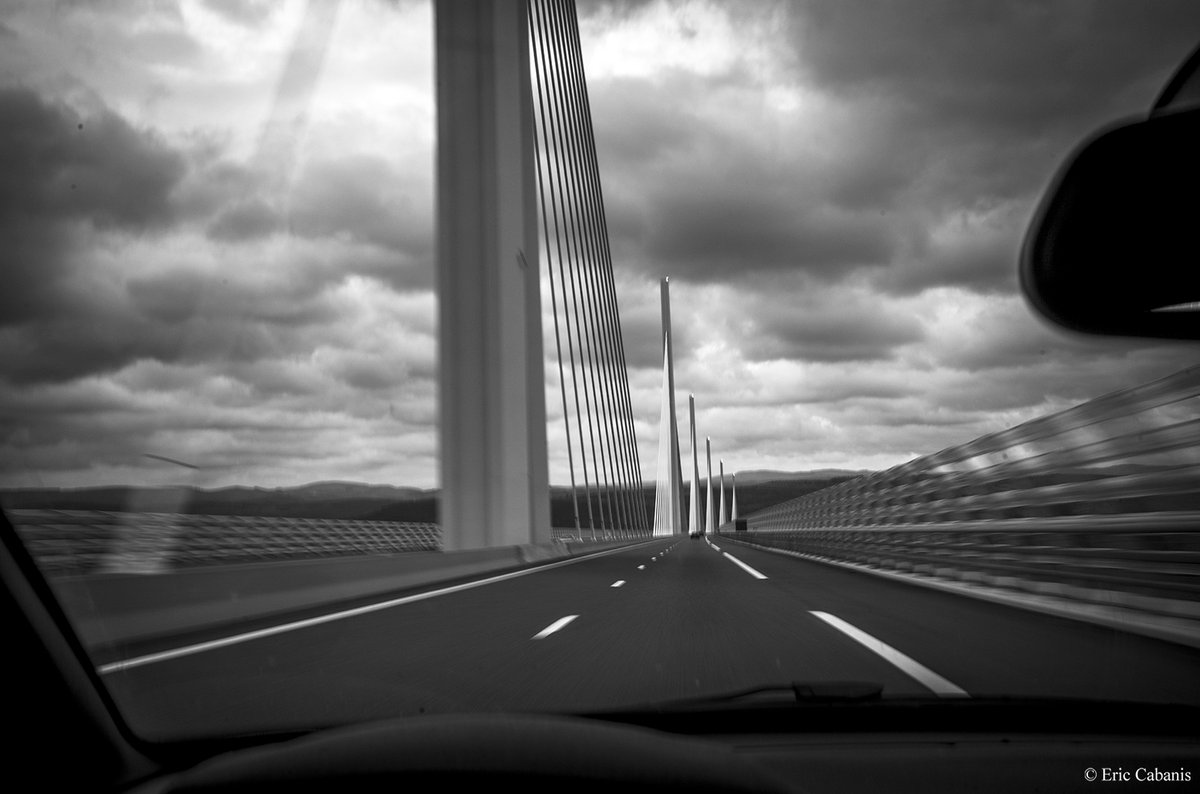 ECabanis's tweet photo. On the Millau Bridge, December 19, 2020
#blackandwhitephoto #MillauBridge #occitanie https://t.co/NaXOJVGf0j