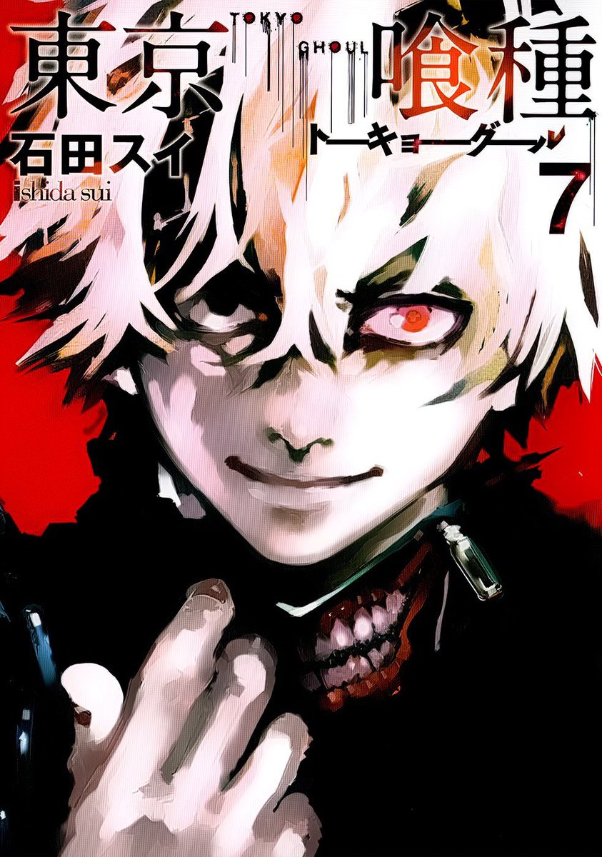 looks like kaneki is getting white hair in this volumeVolume 7