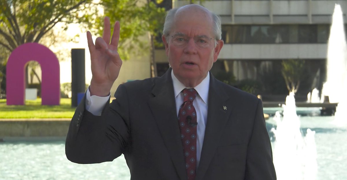 UHCOE's tweet photo. Tune in at 1 p.m. TODAY (Saturday, 12/19) to hear @UHCOEDean Bob McPherson honor our Class of 2020 graduates: https://t.co/0gdXkzRejG. #ForeverCoogs https://t.co/e4O73IbBcz